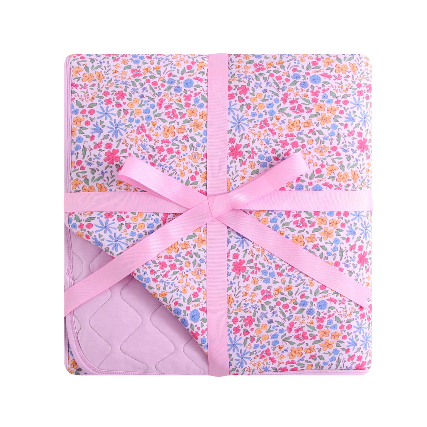 Quilted Bamboo Blanket - 50x70 - Stella Floral
