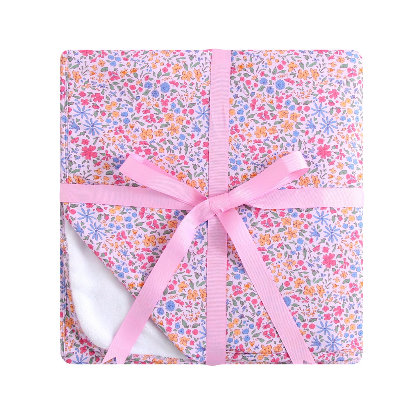 Bamboo/Plush Blanket - 50x70 - Stella Floral