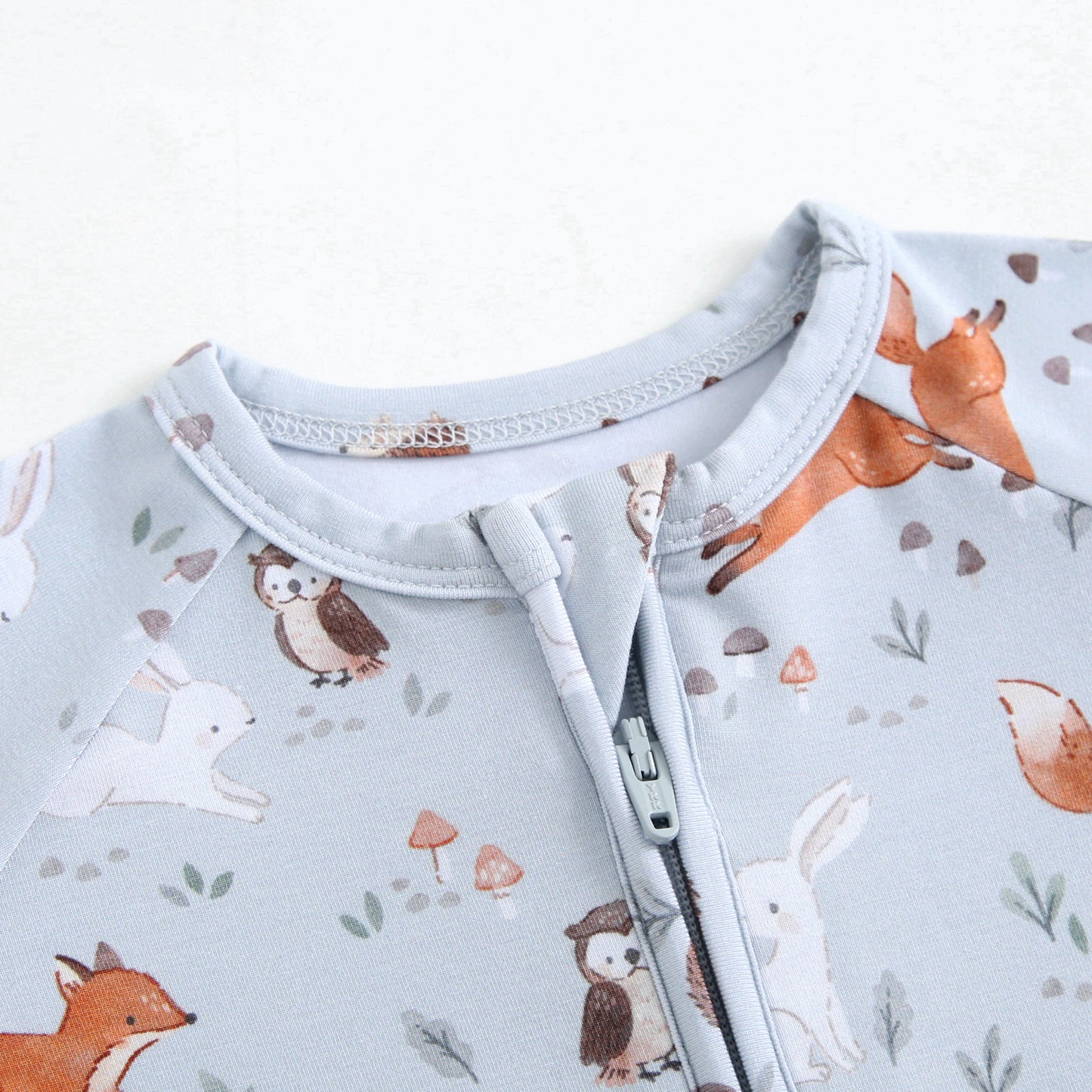 Bamboo Zip Sleeper - Woodland Animals