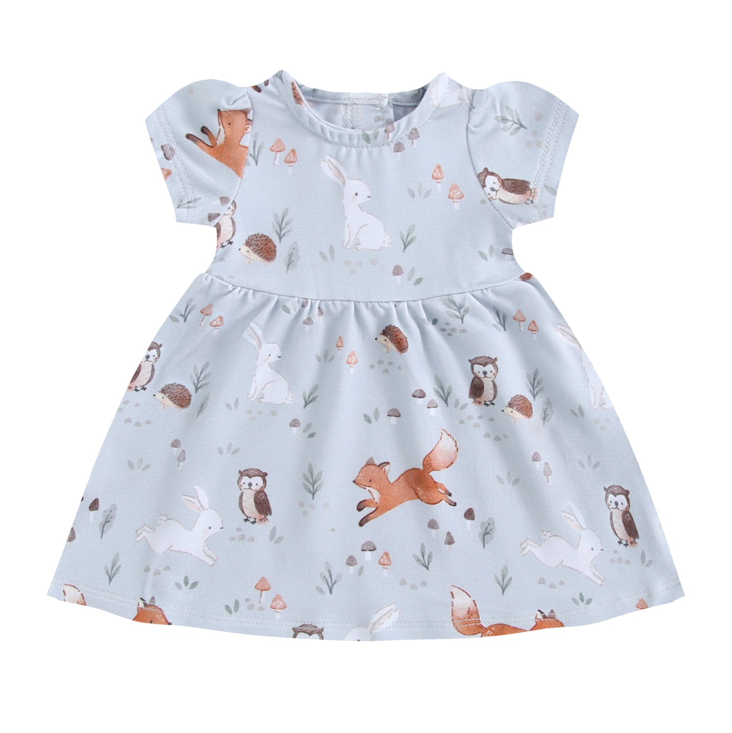 Doll Twirl Dress - Woodland Animals