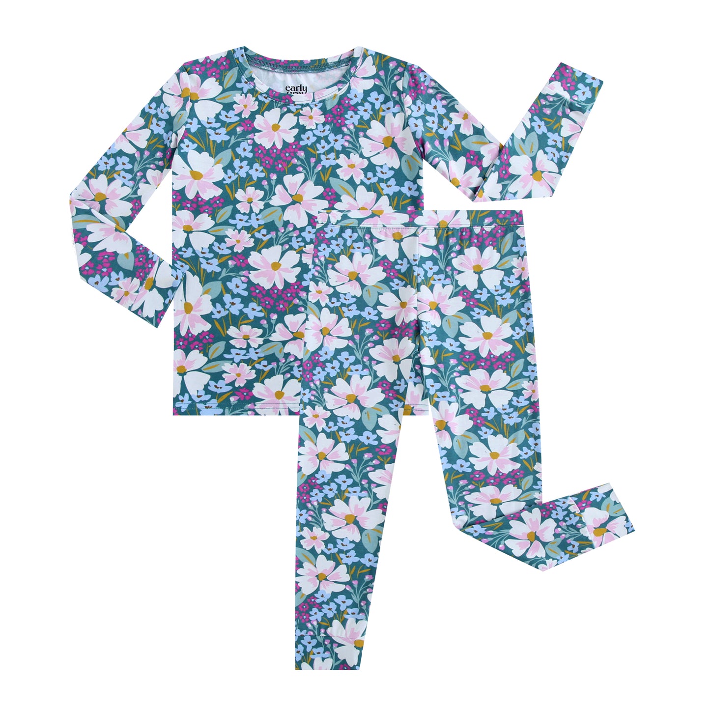 Bamboo 2-Piece Pjs - Delilah Floral