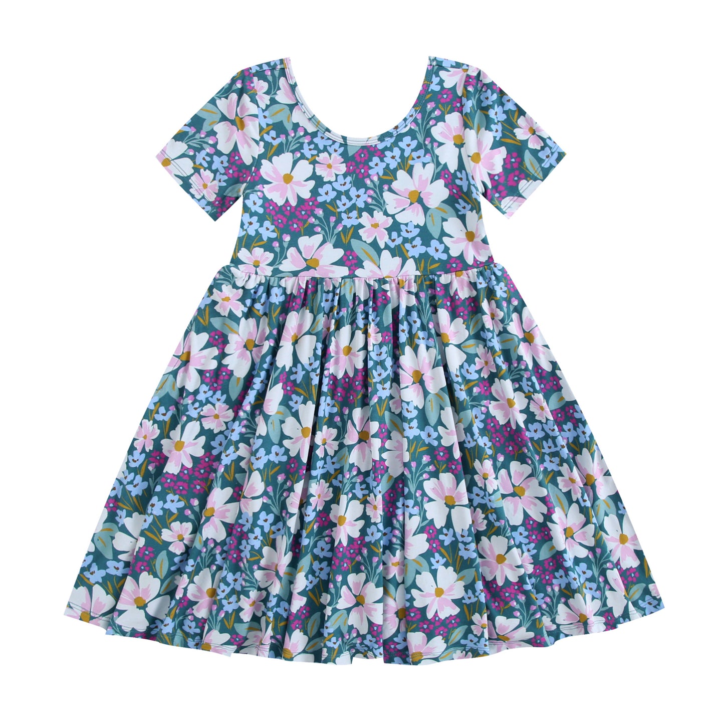 Bamboo Twirl Dress - Delilah Floral