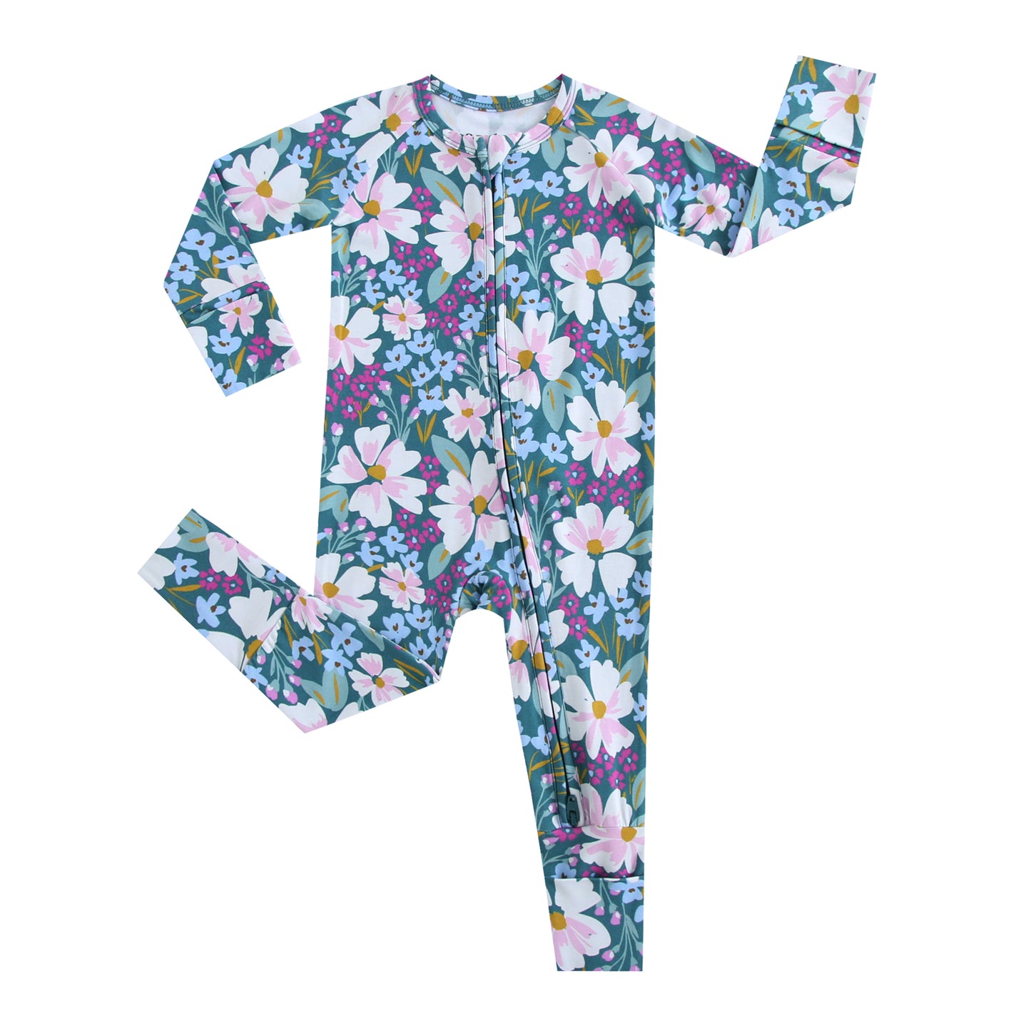 Bamboo Zip Sleeper - Delilah Floral