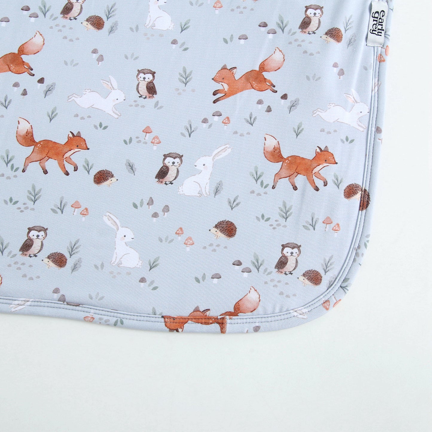 Bamboo/Plush Blanket - 50x70 - Woodland Animals