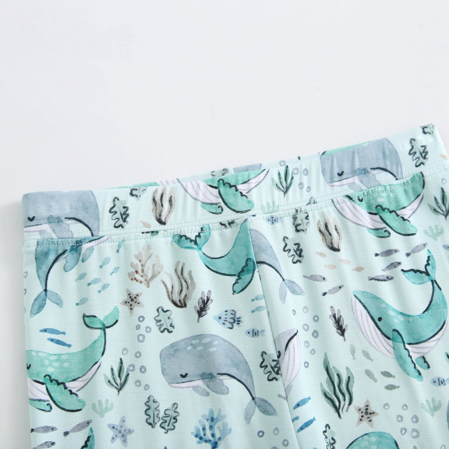 Bamboo 2-Piece Pjs - Whales
