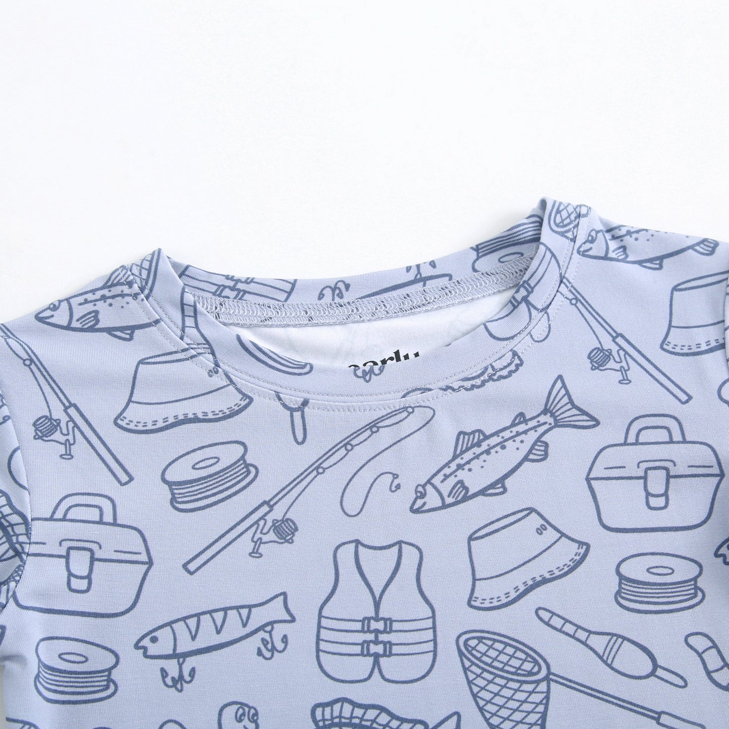 Bamboo 2-Piece Pjs - Fishing