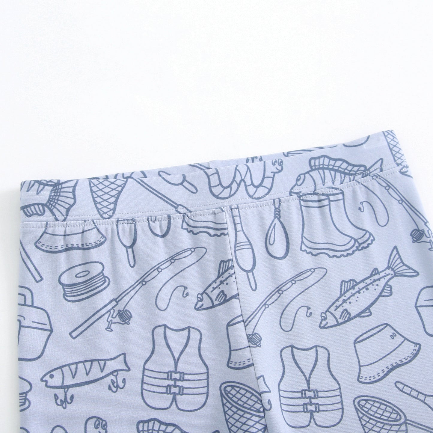 Bamboo 2-Piece Pjs - Fishing