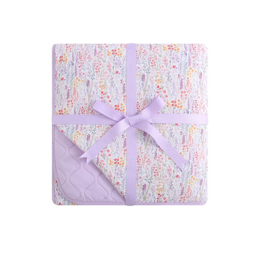 Quilted Bamboo Blanket - 50x70 - Maisie Floral