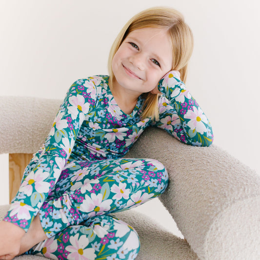 Bamboo 2-Piece Pjs - Delilah Floral