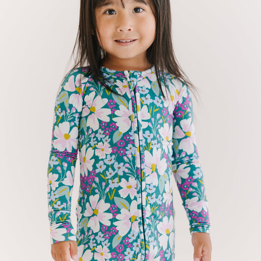Bamboo Zip Sleeper - Delilah Floral