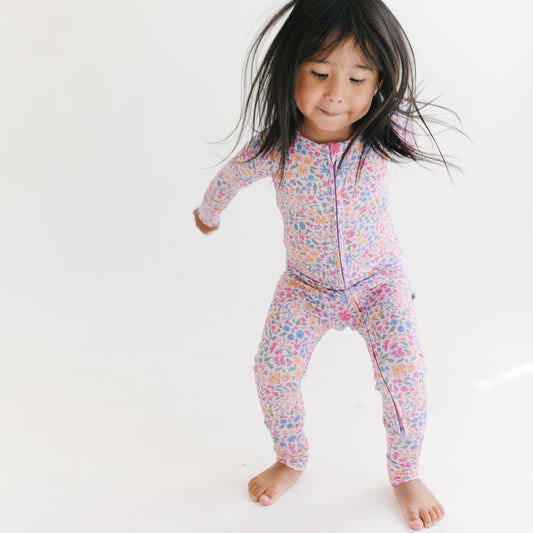Bamboo Zip Sleeper - Stella Floral