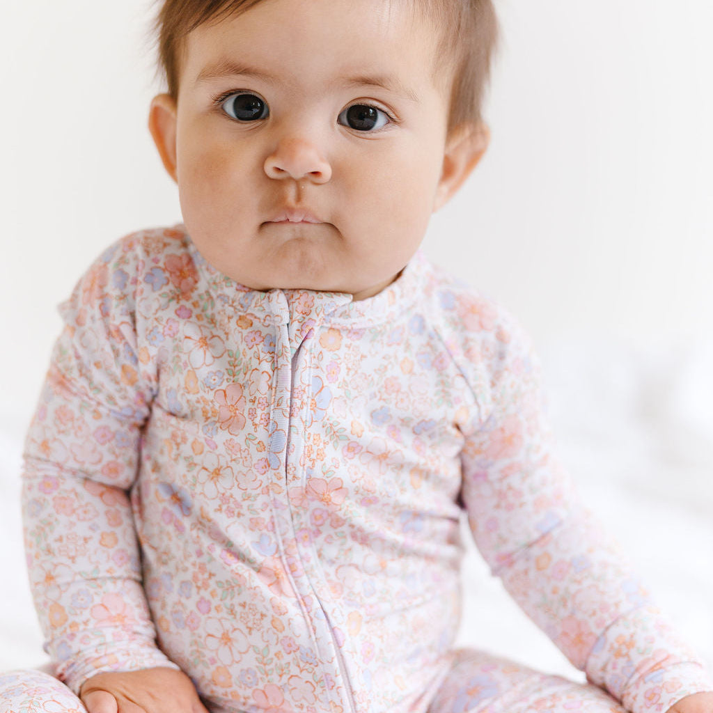 Bamboo Zip Sleeper - Eloise Floral