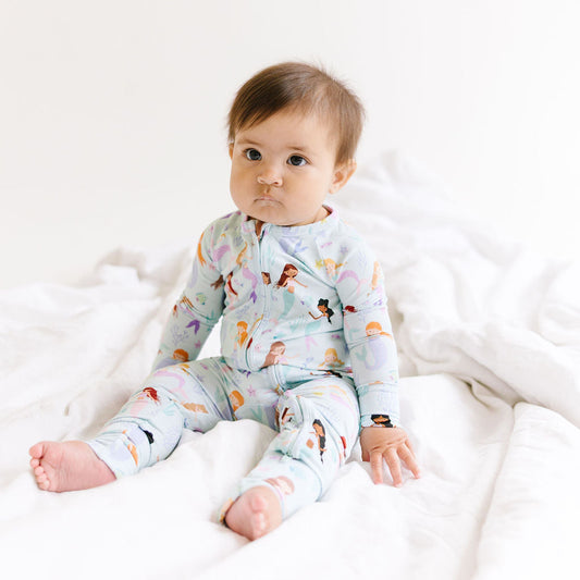 Bamboo Zip Sleeper - Mermaids