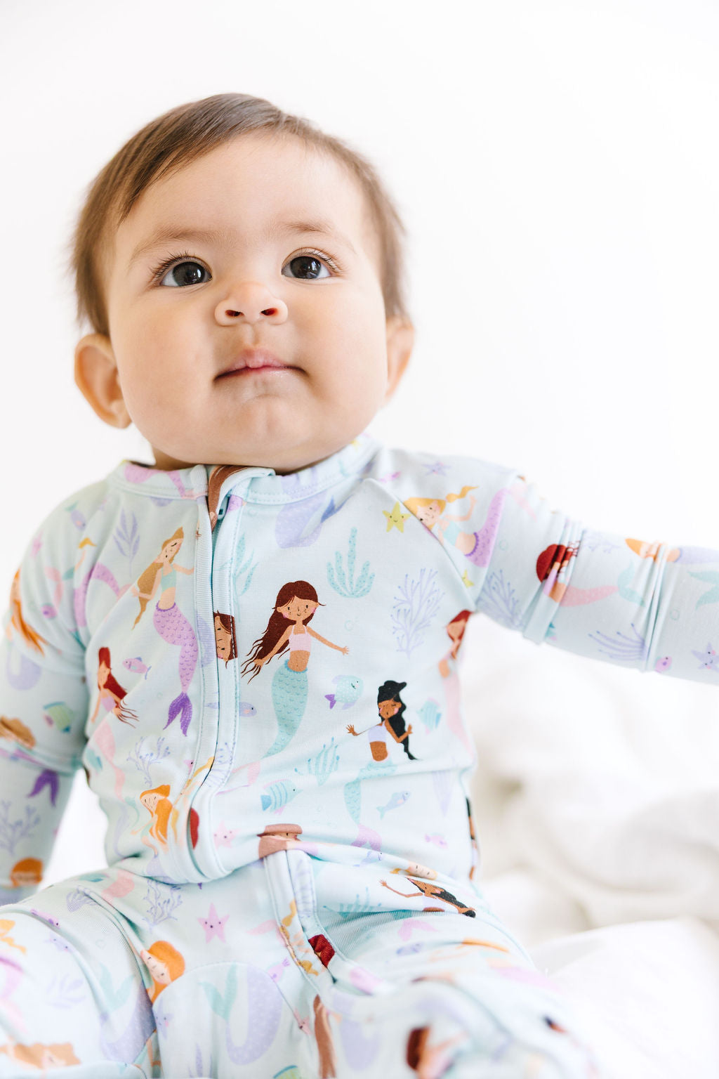 Bamboo Zip Sleeper - Mermaids