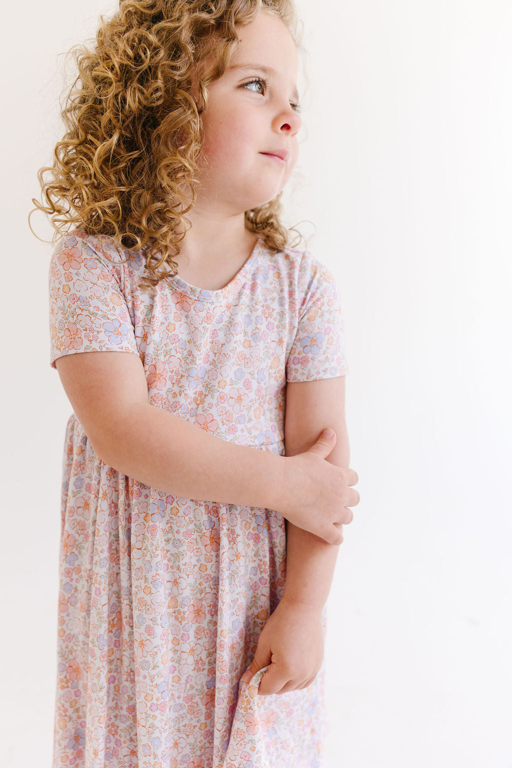 Bamboo Twirl Dress - Eloise Floral