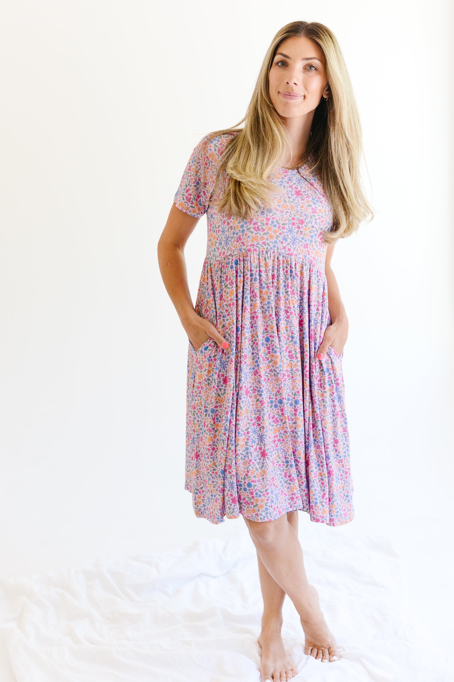 Women's Twirl Dress - Stella Floral