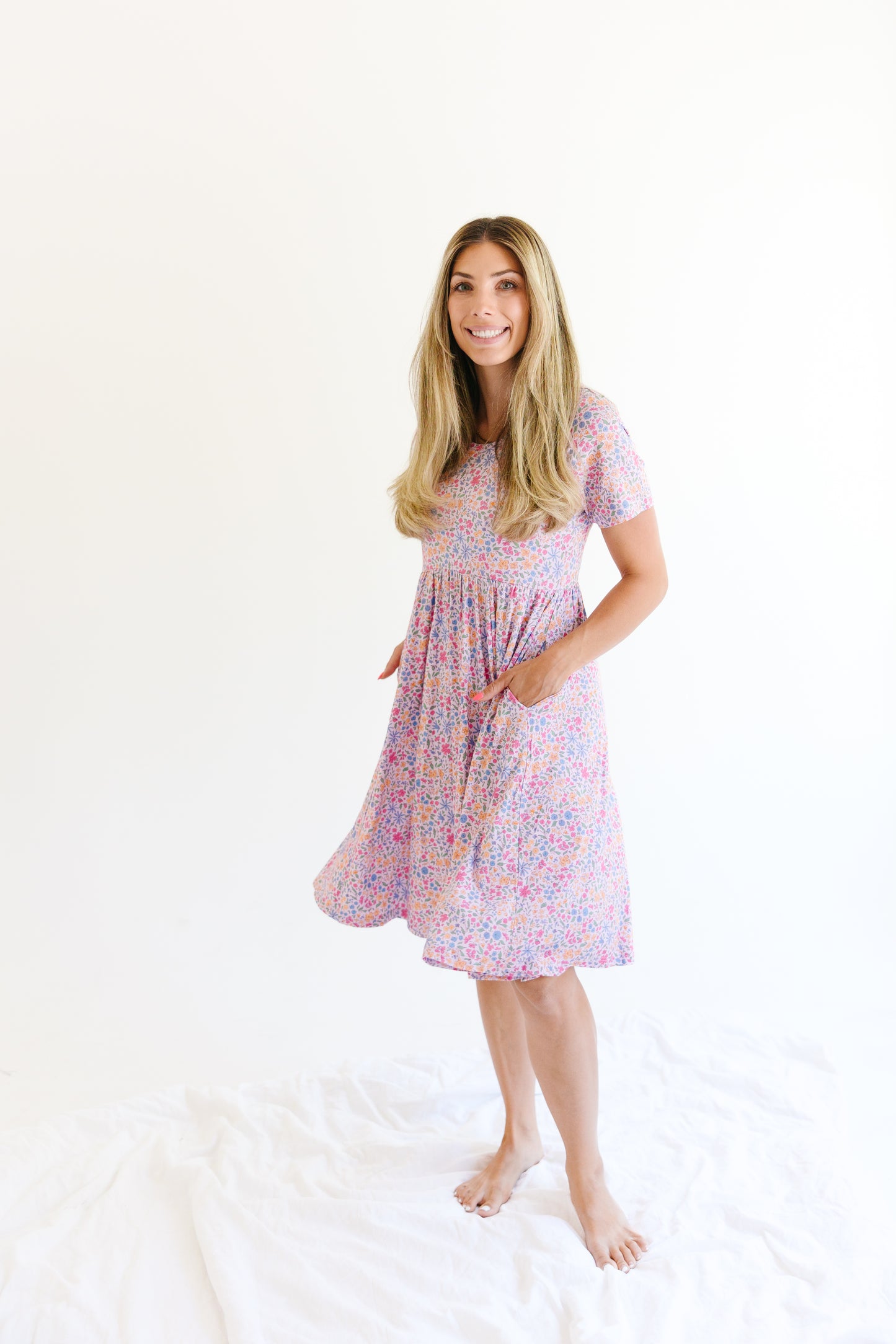 Women's Twirl Dress - Stella Floral