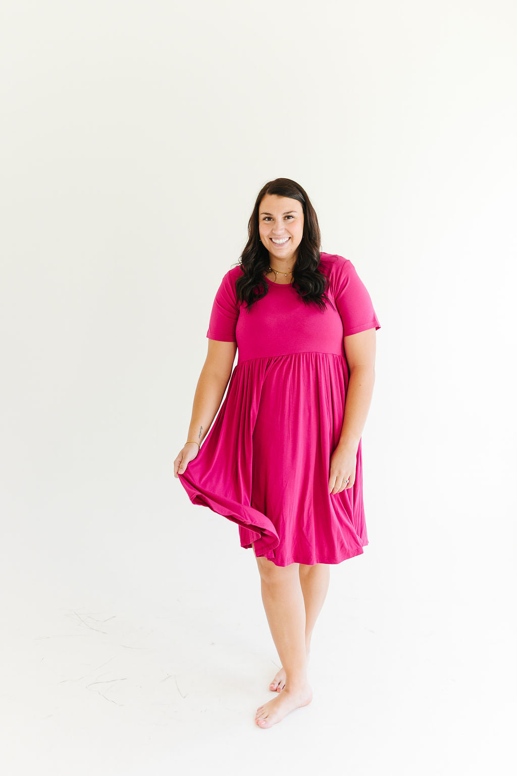 Women's Twirl Dress - Sangria