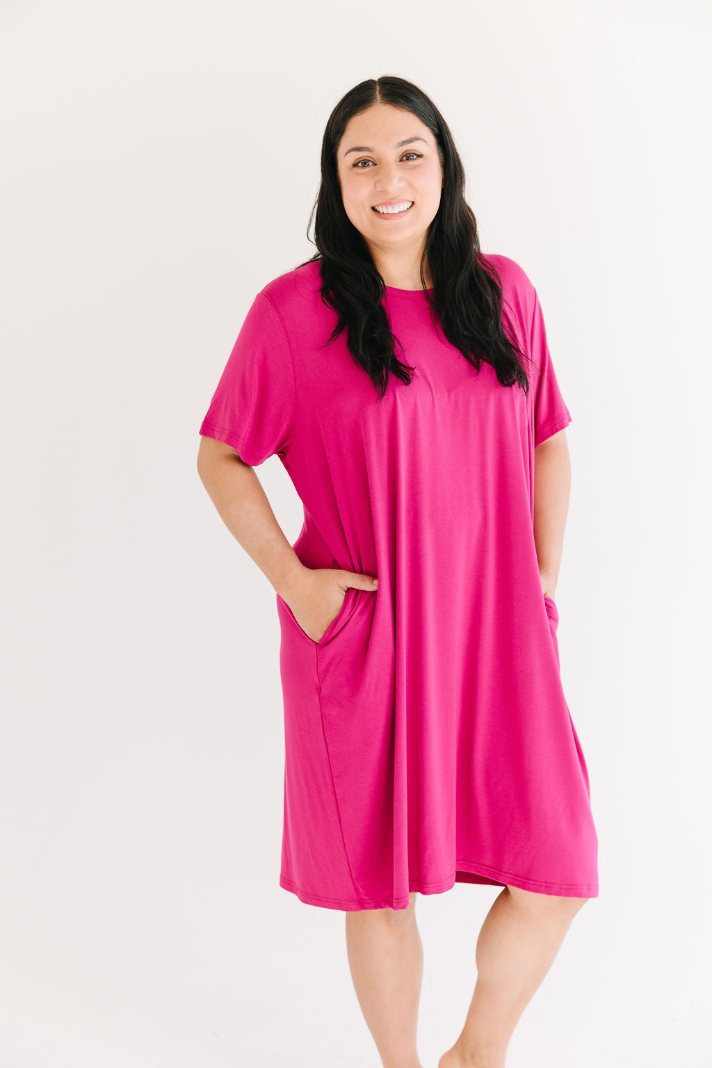 Women's Lounge Dress - Sangria