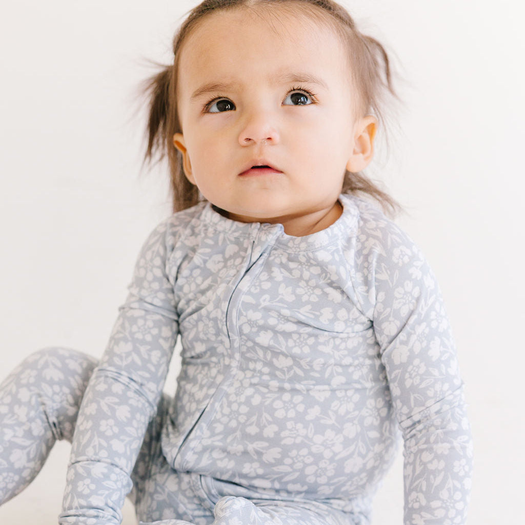 Bamboo Zip Sleeper - Freya Floral